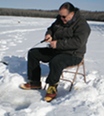 Ice Fishing on Trout Lake