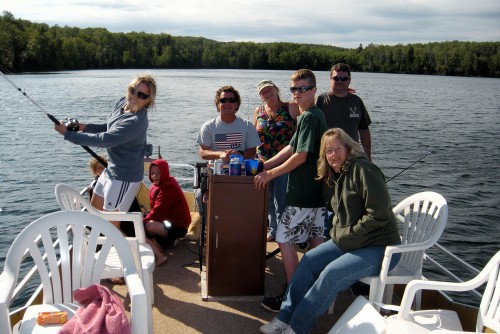 Fun and Fishing on the Pontoon