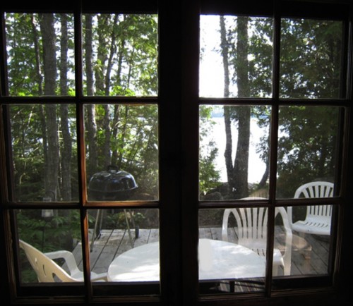 Cabin 1 Porch Window