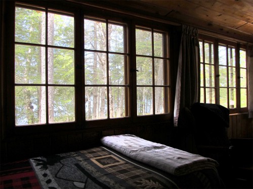 Cabin 5 Porch Windows