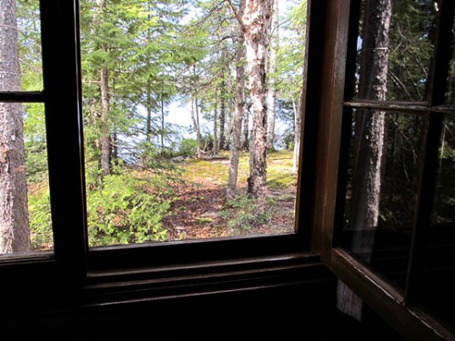 View from Cabin 5’s Porch